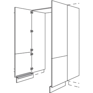 Nobilia Hochschrank-Durchgangstuer HDWDT100-3 56668