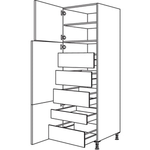 nobilia Hochschrank HI40-2 35052