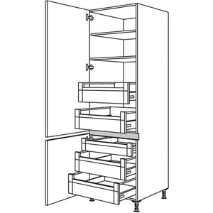 Nobilia Hochschrank NHI60-3 47136