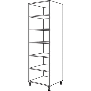 Nobilia Hochschrank-Regal HR60-3 41656