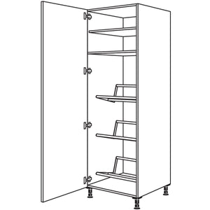 nobilia Hochschrank fuer Getraenkekisten HGTKF60-1 24075