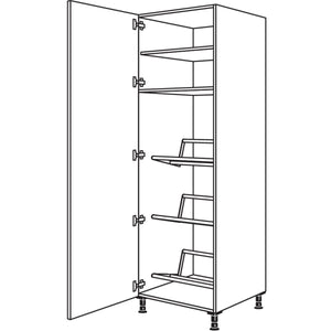 nobilia Hochschrank fuer Getraenkekisten HGTKF60-2 35085