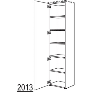 nobilia Hochschrank in Echtholz- Furnier HEF45-202 51957