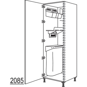 nobilia Hochschrank mit Ordnungssystem Laundry-Area NHSOSF50-2 36124