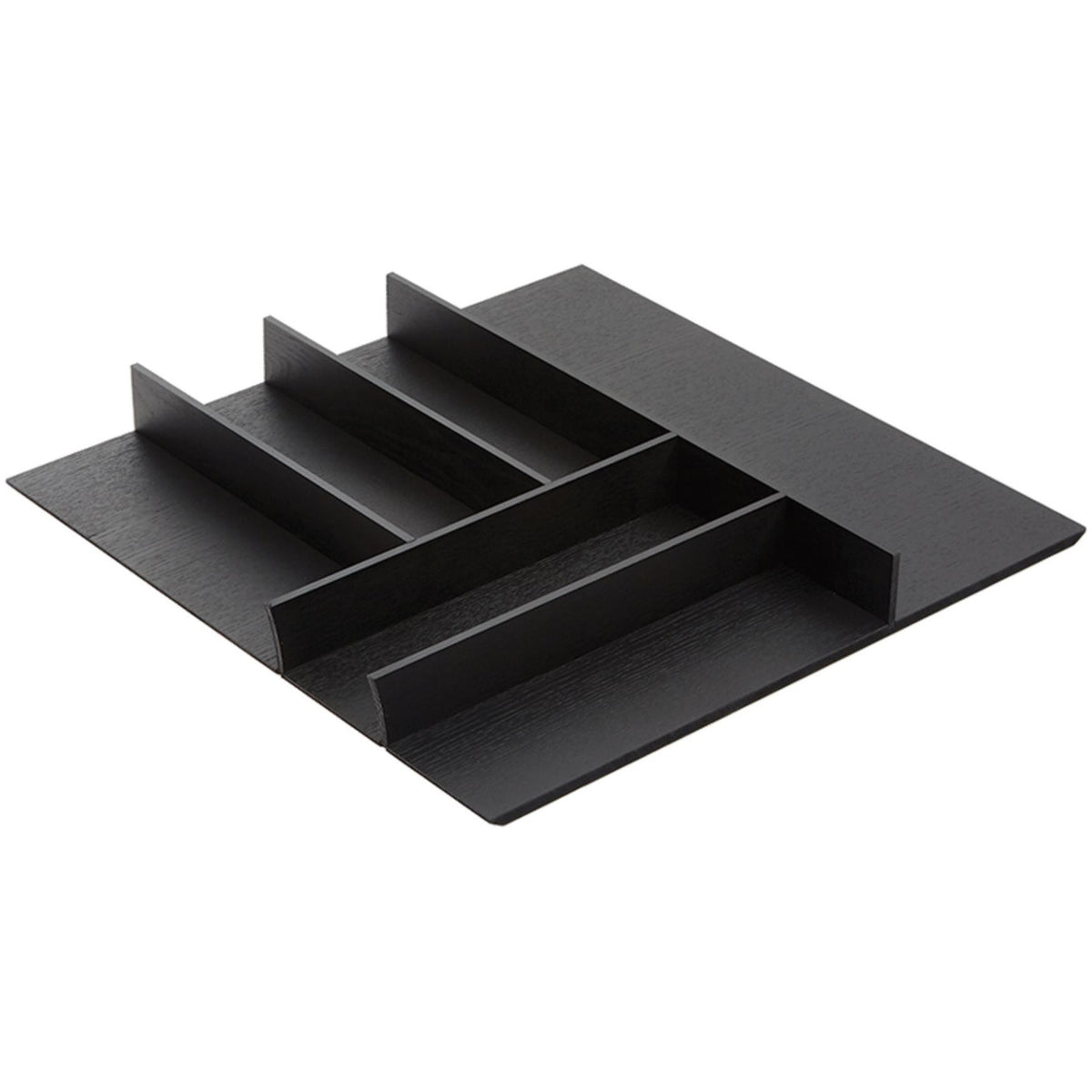 Nobilia Holz-Besteckeinsatz Esche schwarz BE60N 39406