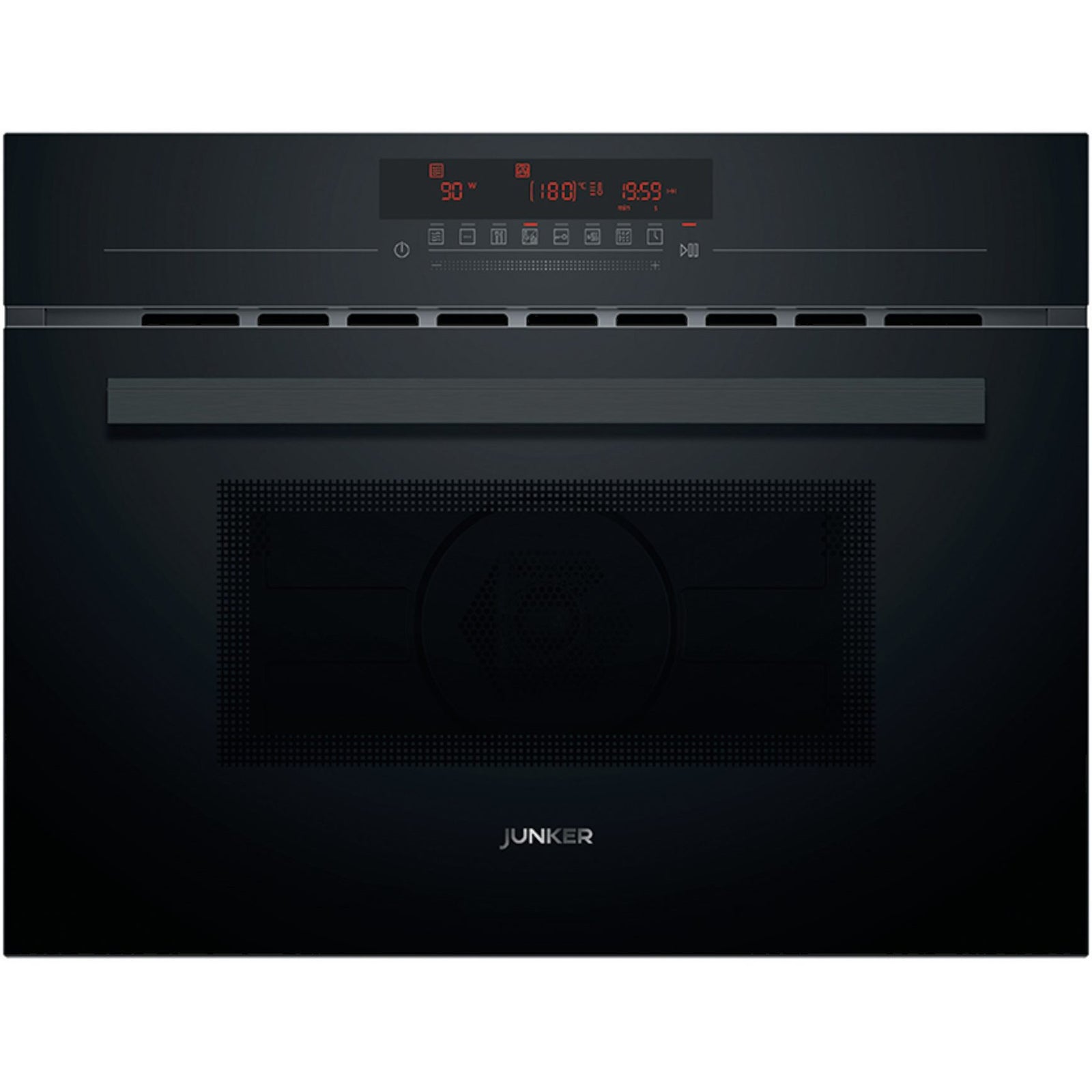 Horno compacto microondas JUNKER JC4119961 Microondas empotrable 45 CM negro