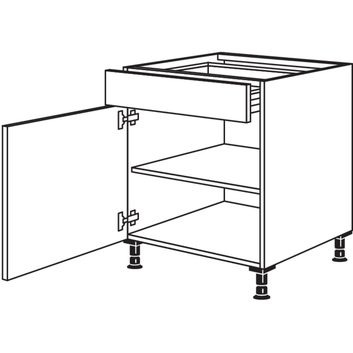 Nobilia Kochstellenschrank KS60 20333