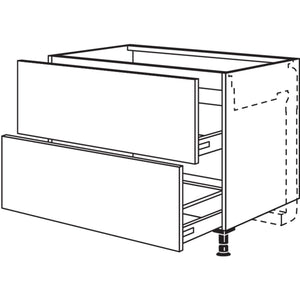 Nobilia Kochstellenschrank fuer Kochfeldabzug KDM2A80 34354