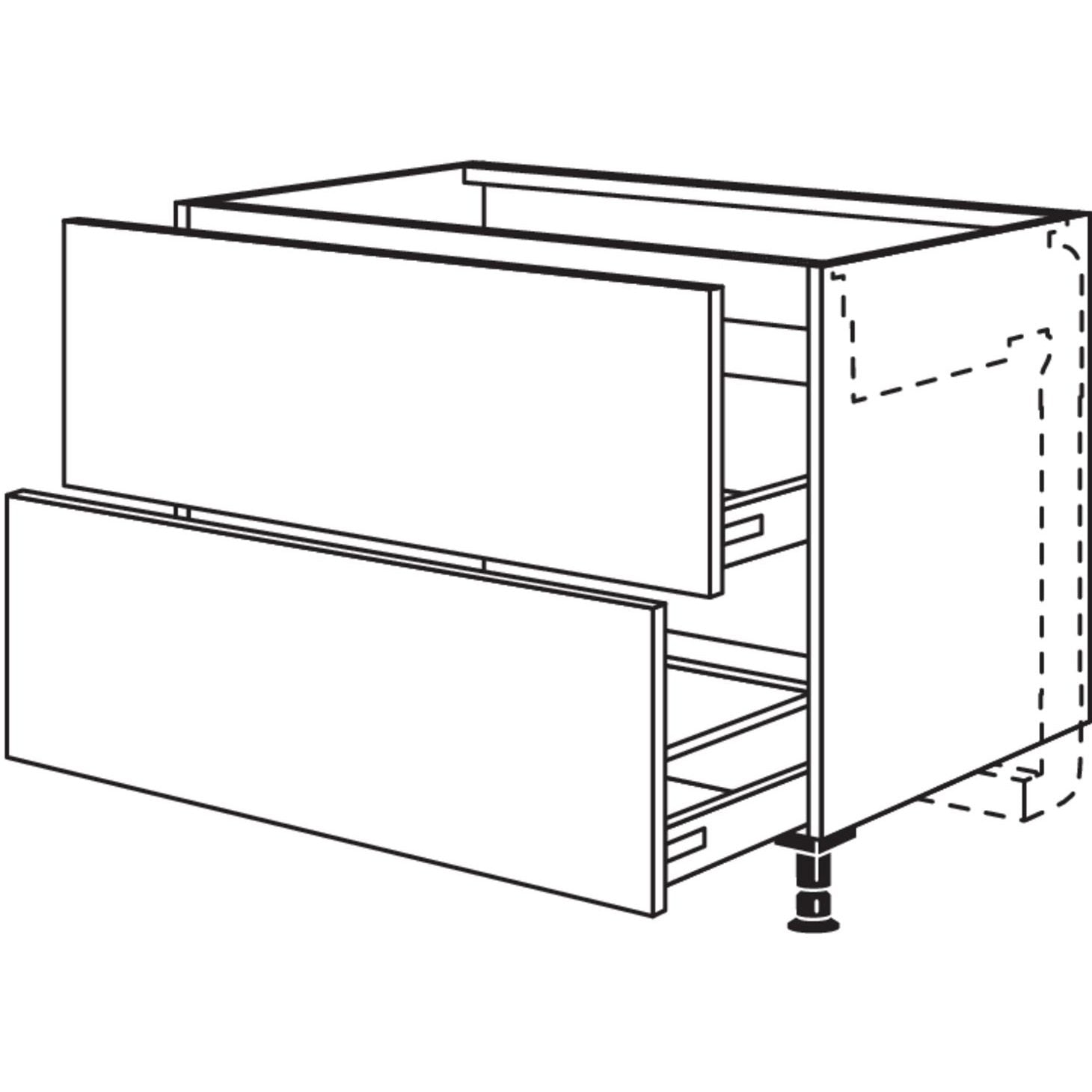 cooktop conversion cabinets