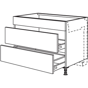 Nobilia Kochstellenschrank fuer Kochfeldabzug KMSAA60 22376