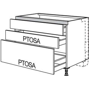 nobilia Kochstellenschrank fuer Panorama-Kochfeldabzug mit vertikalem Motor LKMP2SA90 54315