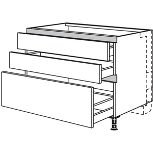 nobilia Kochstellenschrank fuer Panorama-Kochfeldabzug mit vertikalem Motor NKMP2SA90 54326