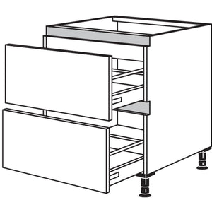 Nobilia Kochstellenschrank fuer Slim Line-Arbeitsplatten NK2A90-SL 51339