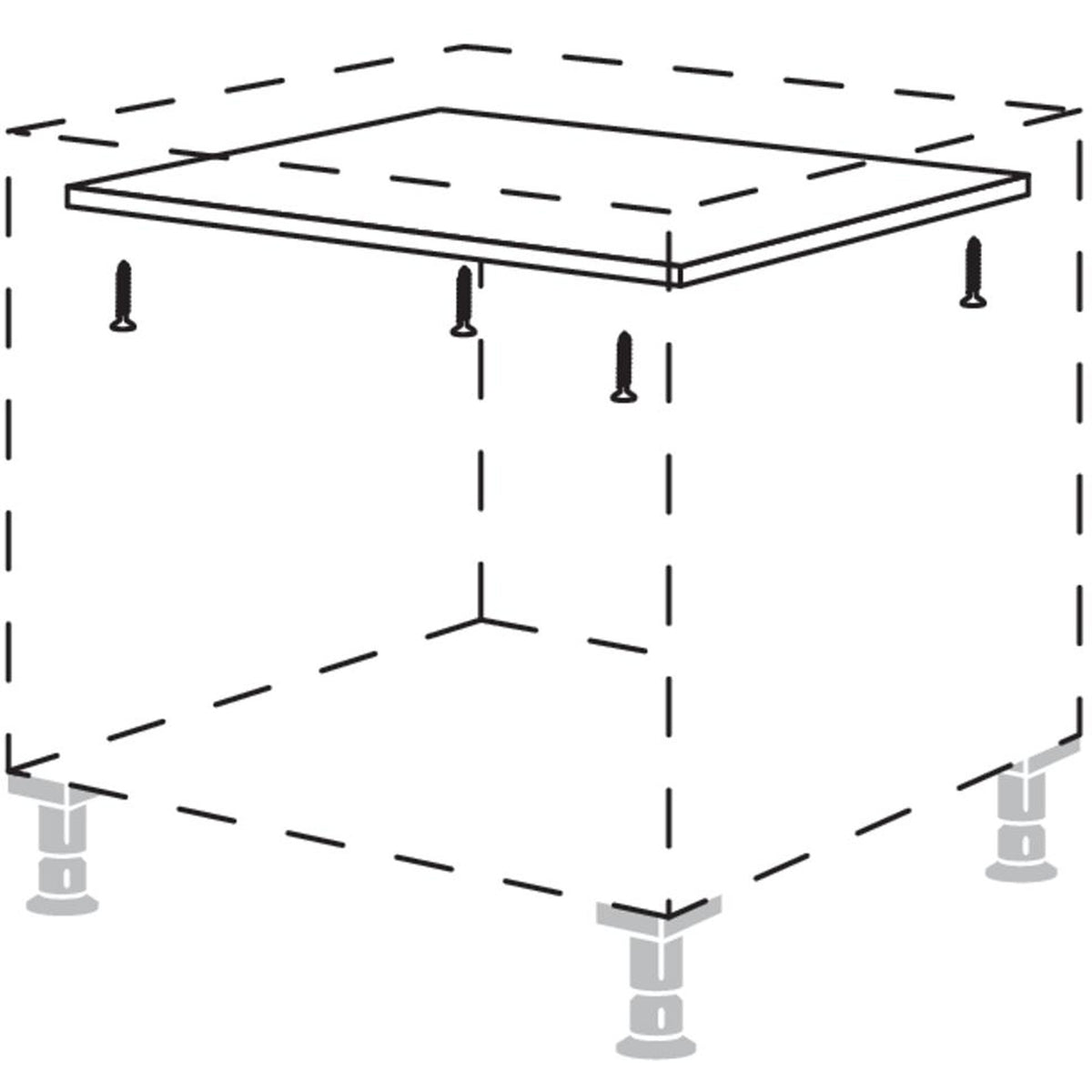 nobilia Konstruktionsboden zur Waermeisolation- 16 mm stark KKB50 10314