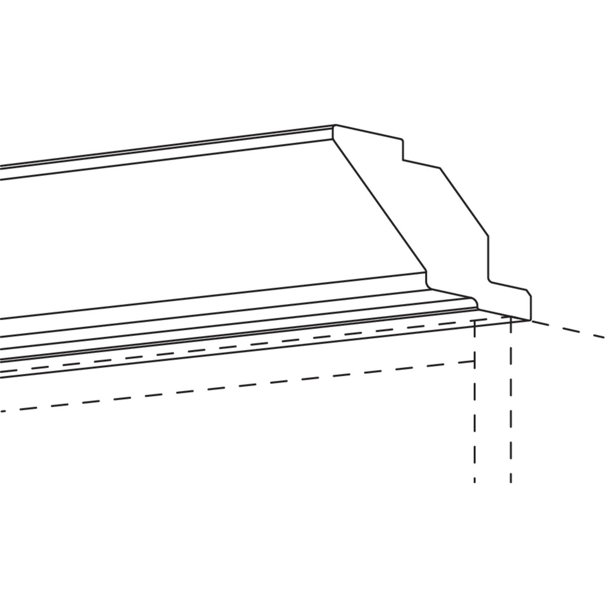 Nobilia Kranzleiste- Landhausprofil- modern KLC 929