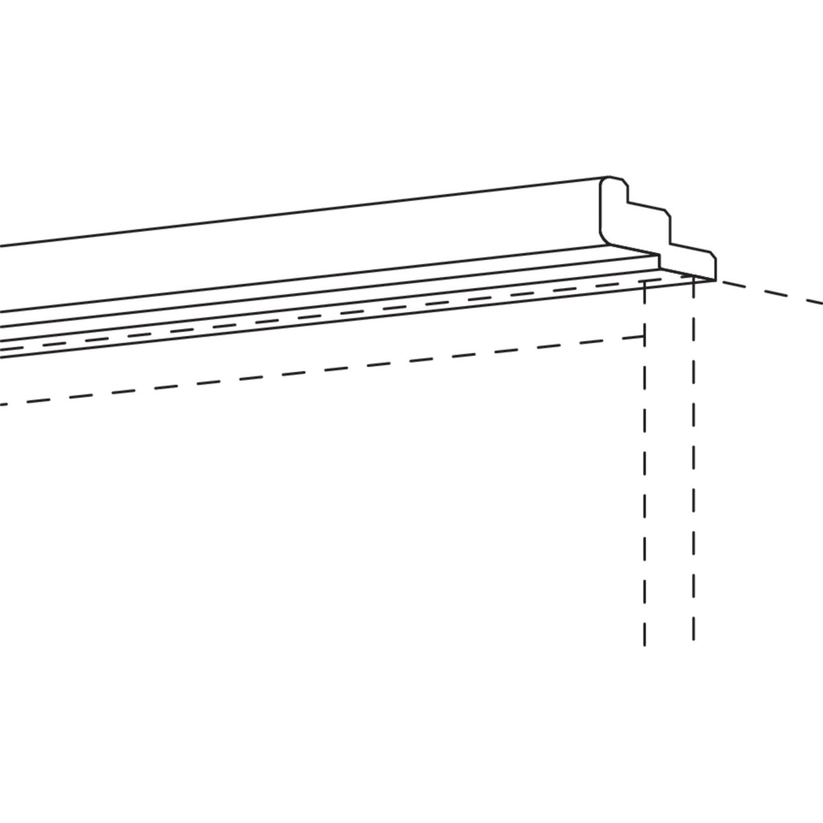 Nobilia Kranzleiste KLA 910
