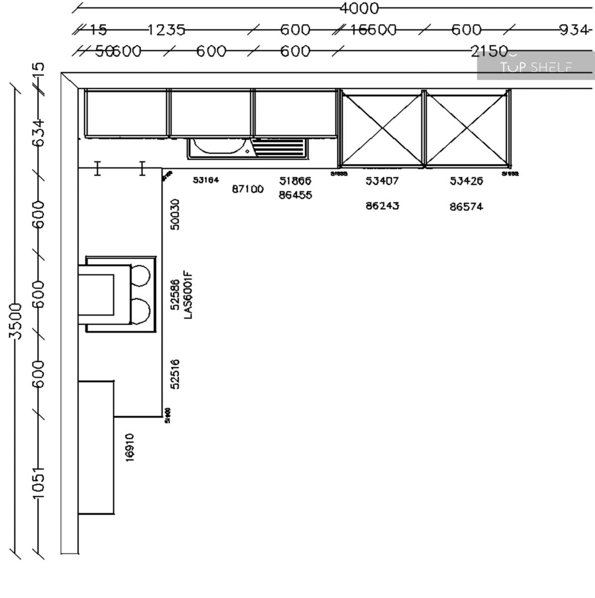 nobilia Küche Flash 503 Lacklaminat Alpinweiß Hochglanz 310 x 250 cm Maße