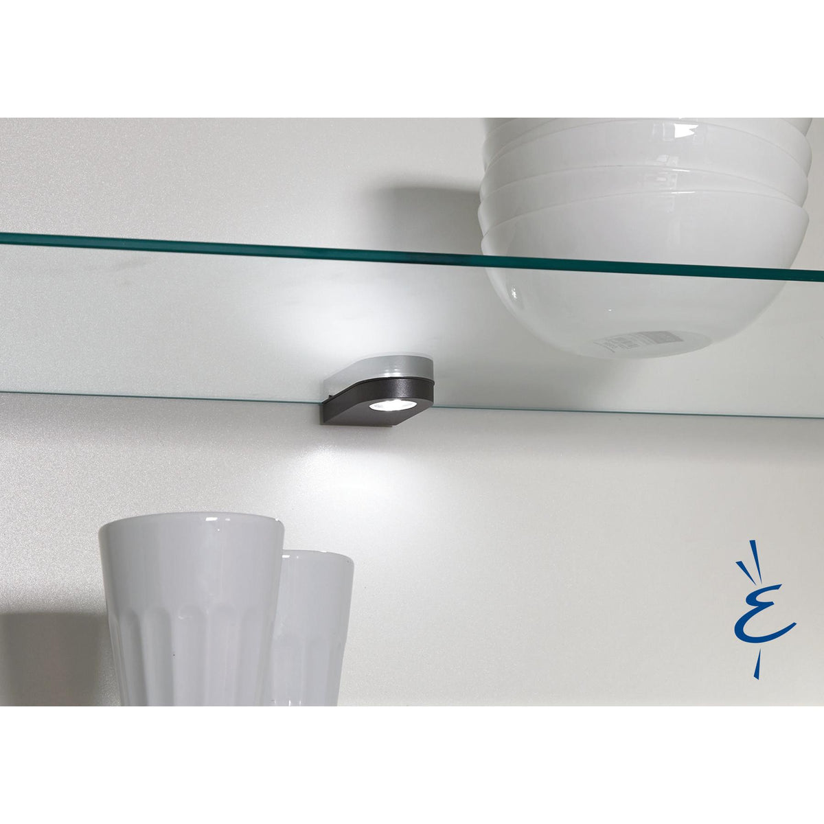 nobilia LED Glasbodenleuchten-Set Point GBLP-SET4 15024