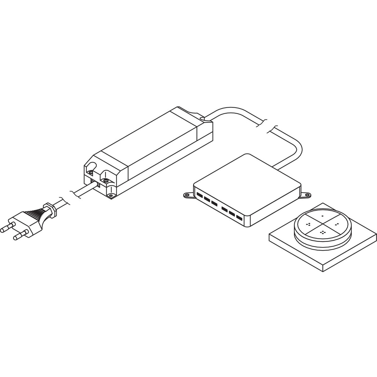 nobilia LED-Startset Hue White -amp- Color Ambiance- bestehend aus- LSET-HA60 15077