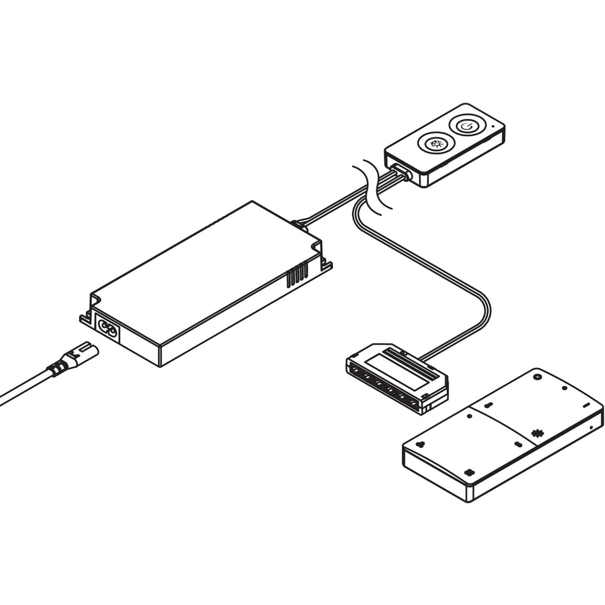 nobilia LED-Startset mit Fernbedienung- bestehend aus- LSET-SMART36-FB 15049