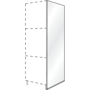 Nobilia Lackwange fuer Raumplanung fuer vorgezogene Loesungen HWVL10-3 10768