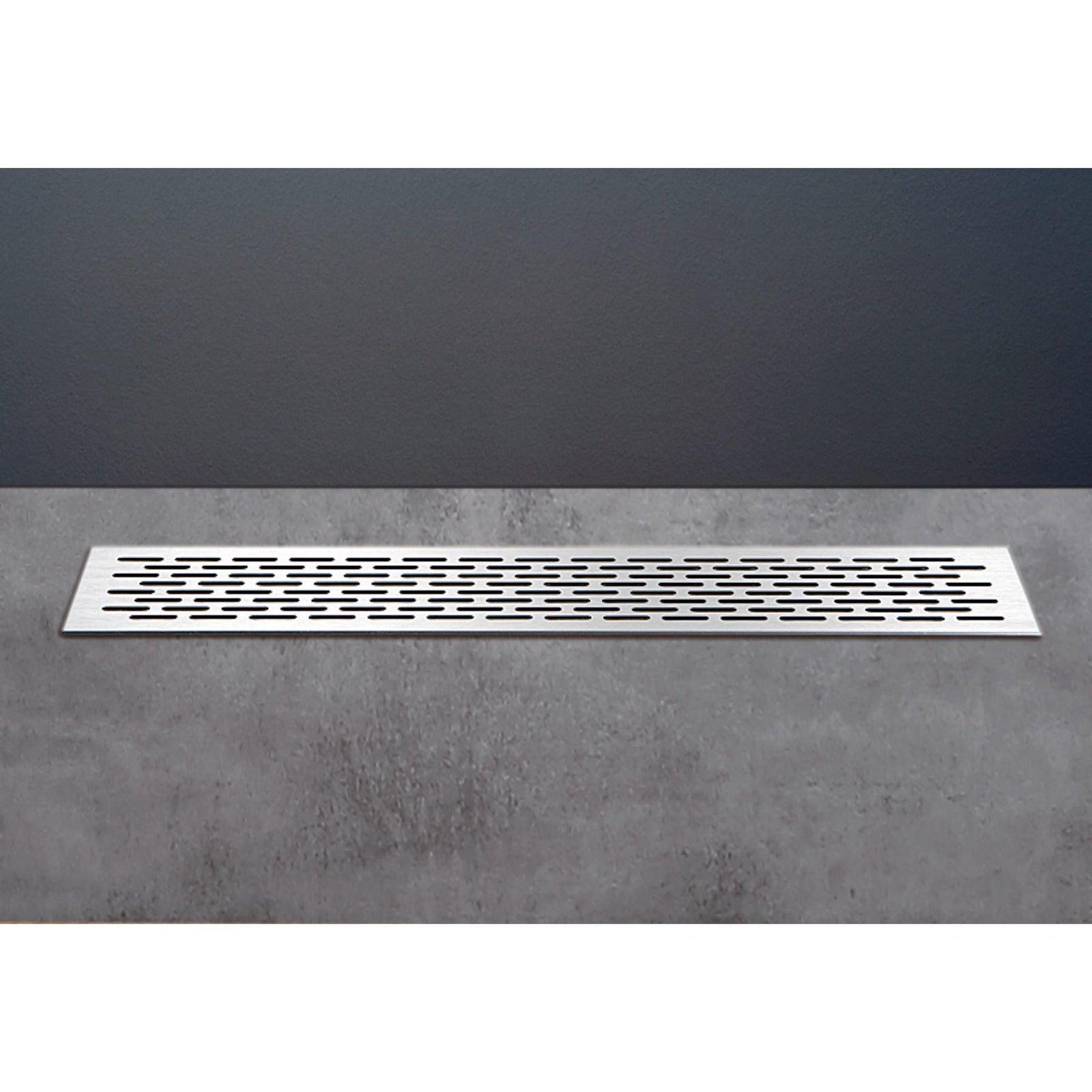 nobilia rejilla de ventilación, color acero inoxidable LGA41 41 cm