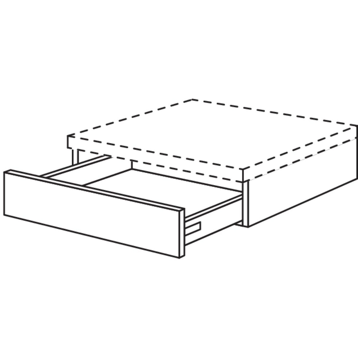 Nobilia Maxi-Aufsatzschubkasten SKA45 22181