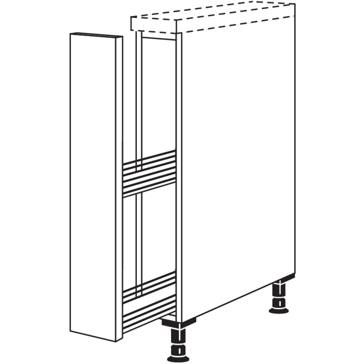 Nobilia Maxi-Auszugschrank UA15-M 42270