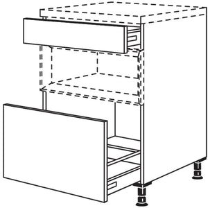 Nobilia Maxi-Auszugschrank fuer Regaleinsatz Case USAC50-M 23053