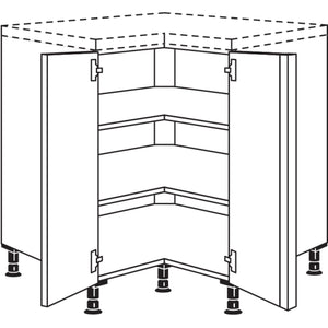 Nobilia Maxi-Eckschrank UDTE80-M 41292