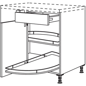 Nobilia Maxi-Eckschrank UEBD90-40-M 45091