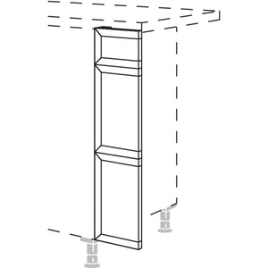 Nobilia Maxi-Frontpassstueck in geteilter Optik UPF-VS2A20-M 21116
