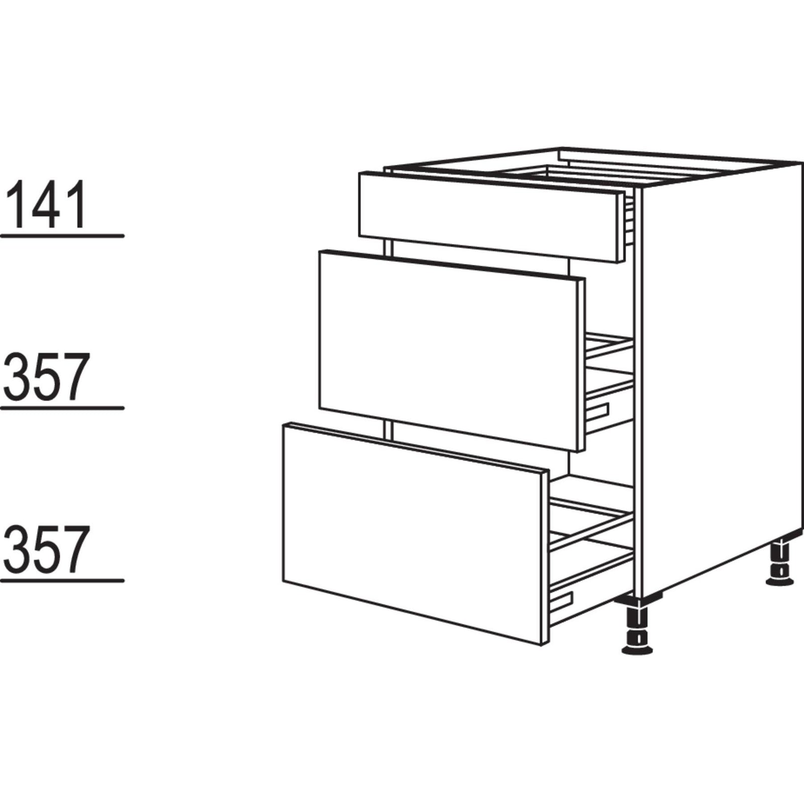 Nobilia Maxi-Kochstellenschrank KS2A80-M 43354