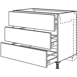 Nobilia Maxi-Kochstellenschrank fuer Kochfeldabzug KM3A90-M 42669