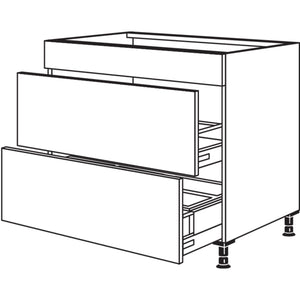 Nobilia Maxi-Spuelen-Auszugschrank Separato SPU2AK-AS90-M 44229