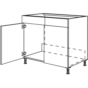 Nobilia Maxi-Spuelenschrank SPU90-M 41161