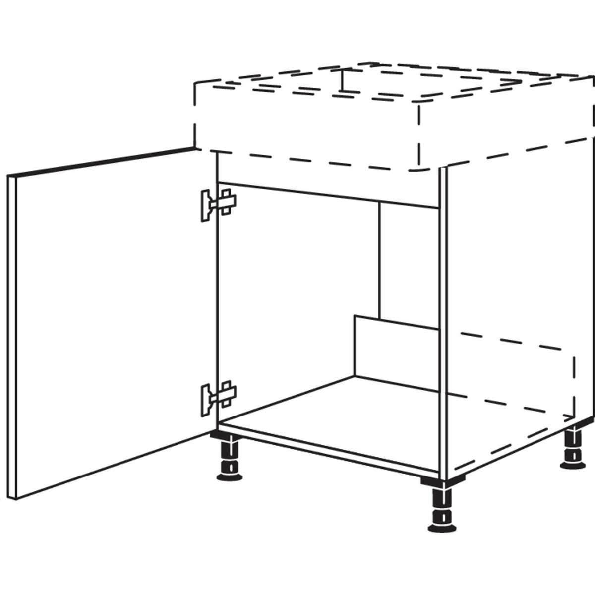 nobilia Maxi-Spuelenschrank SPUST60-M 40210