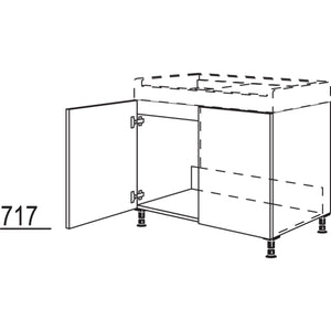 Nobilia Maxi-Spuelenschrank SPUST90-M 40201