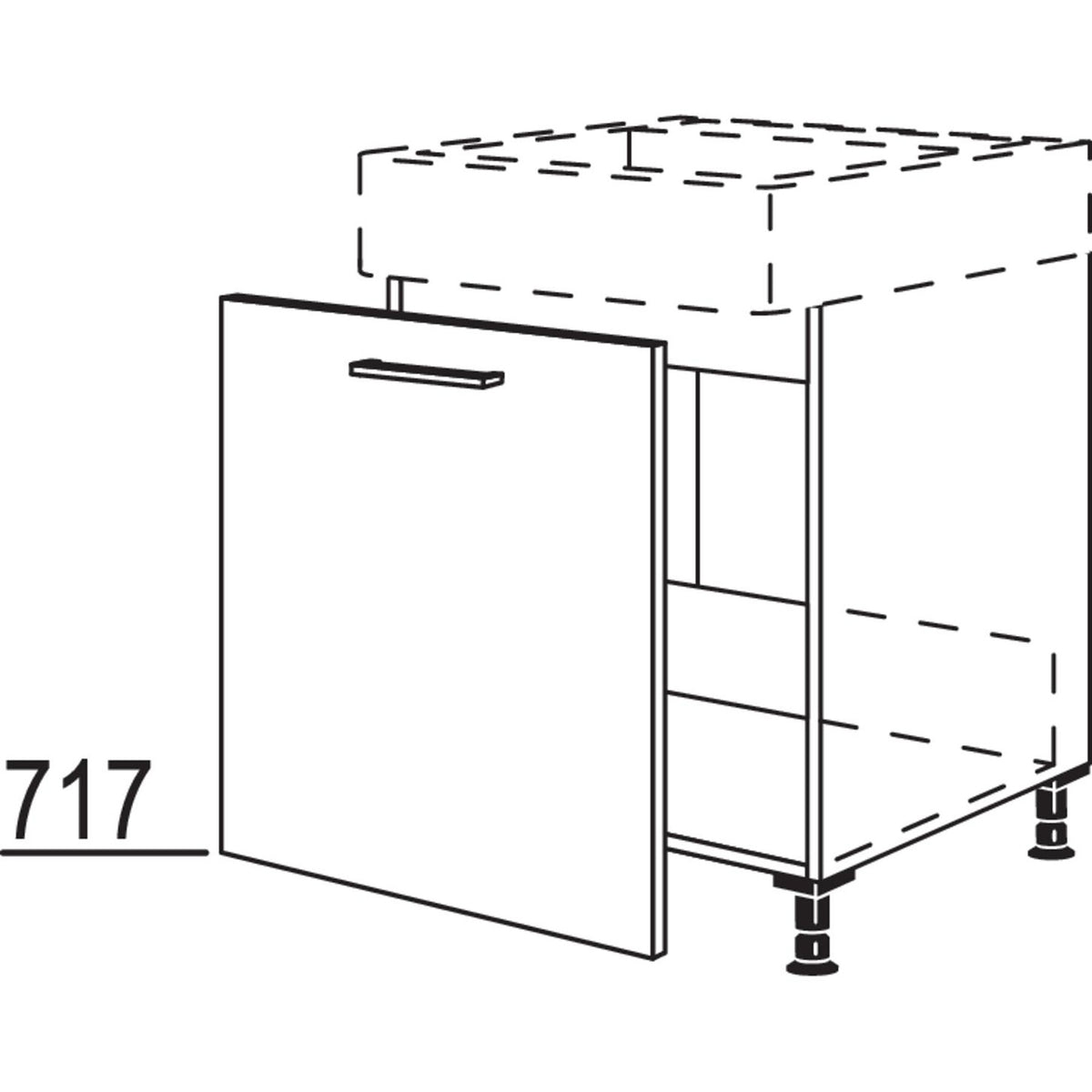 nobilia Maxi-Spuelenschrank SPUSTA60-M 40213