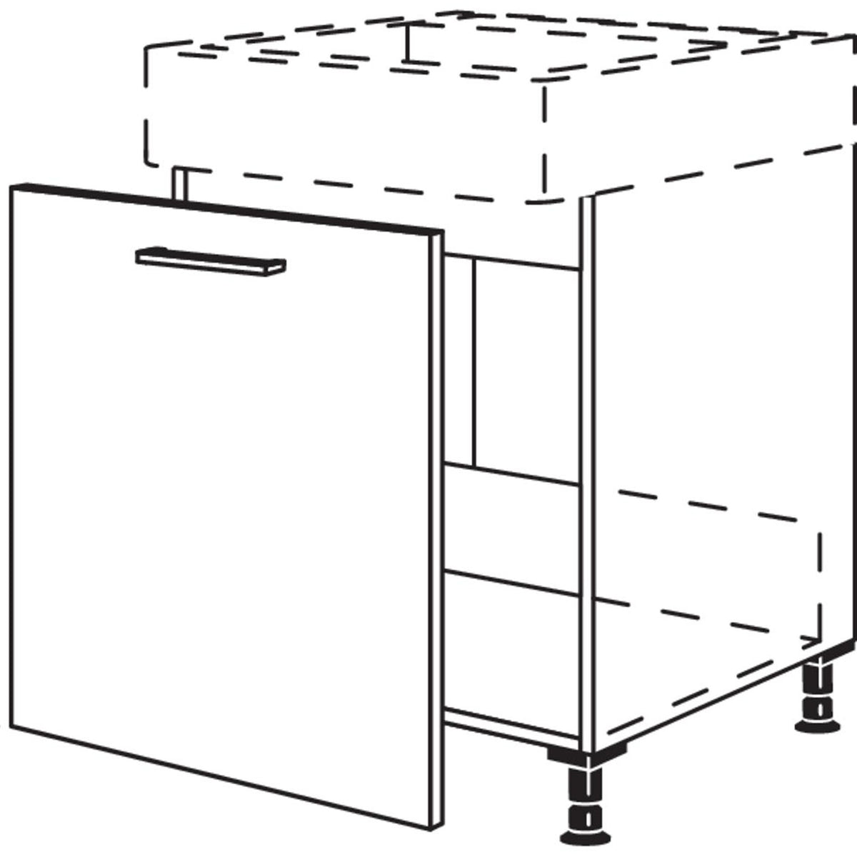 nobilia Maxi-Spuelenschrank SPUSTA60-M 40213