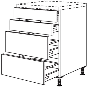 Nobilia Maxi-Unterschrank U2S2A90-M 21492