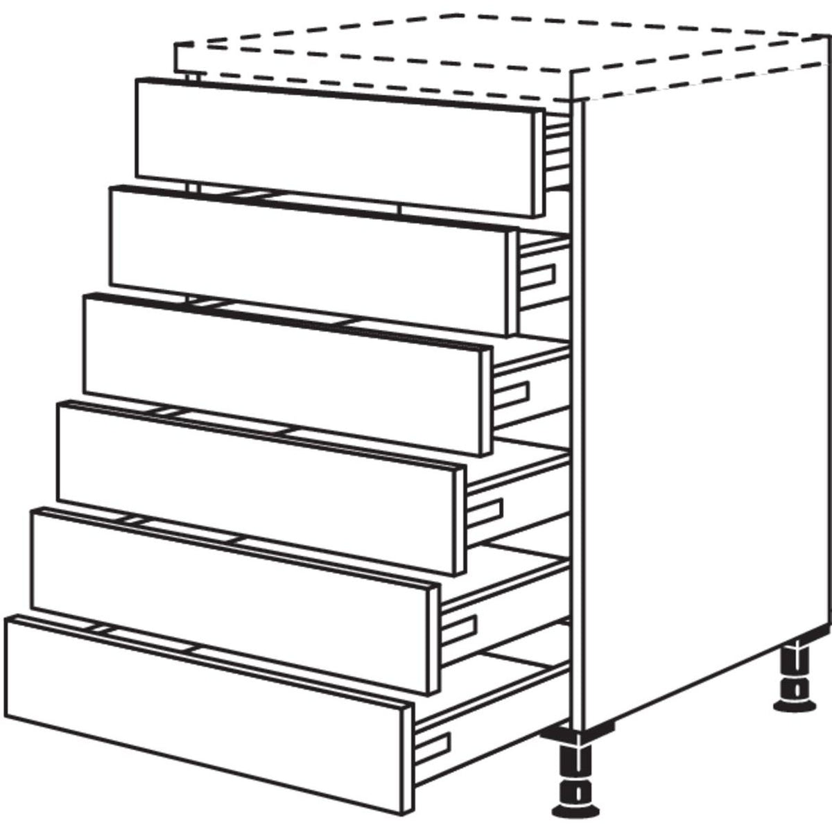 Nobilia Maxi-Unterschrank U6S30-M 40403