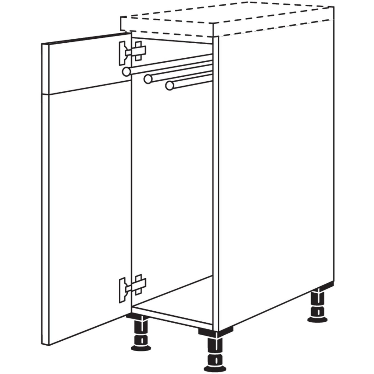 Nobilia Maxi-Unterschrank UHT20-M 42021