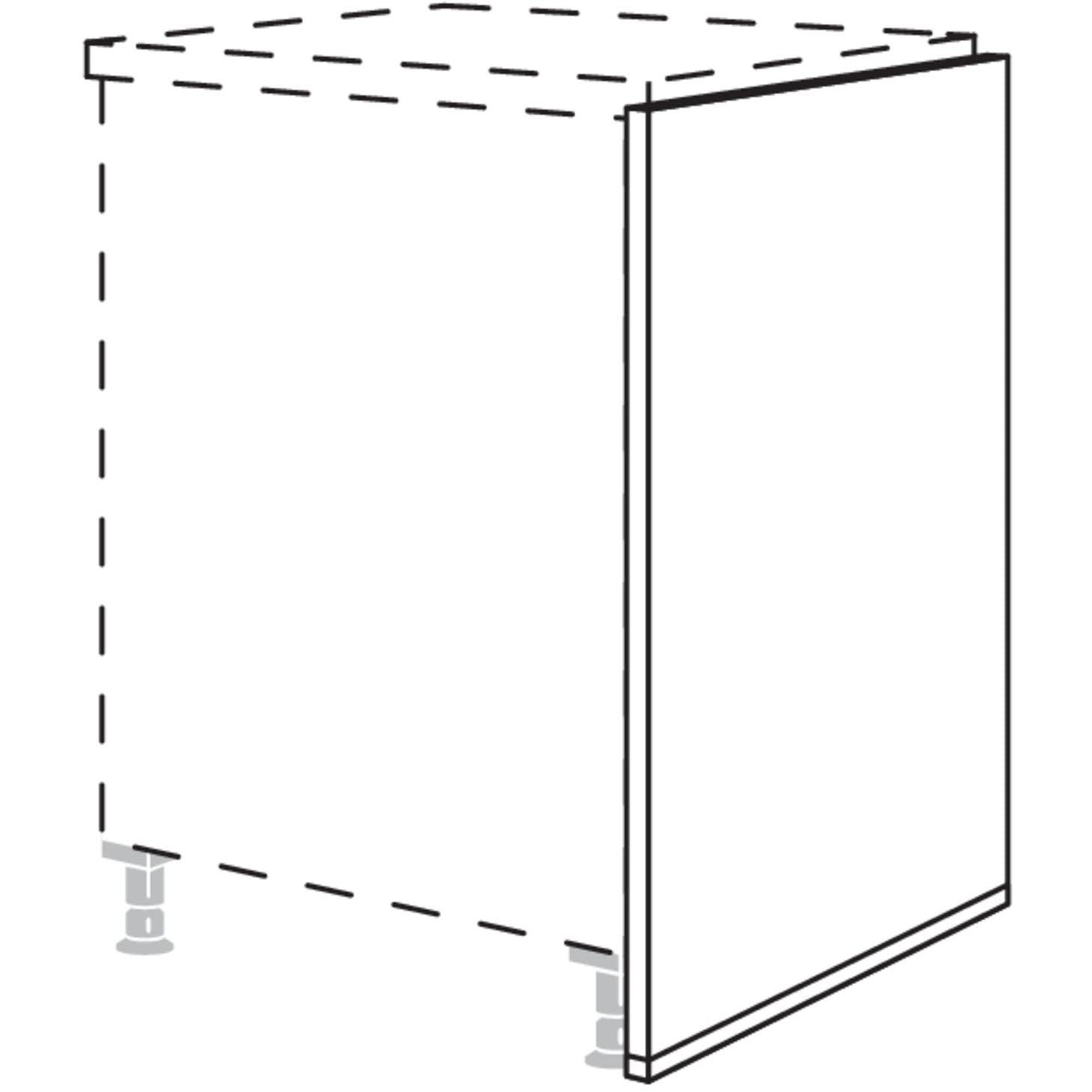 nobilia Maxi-side panel for room planning UWR50-M