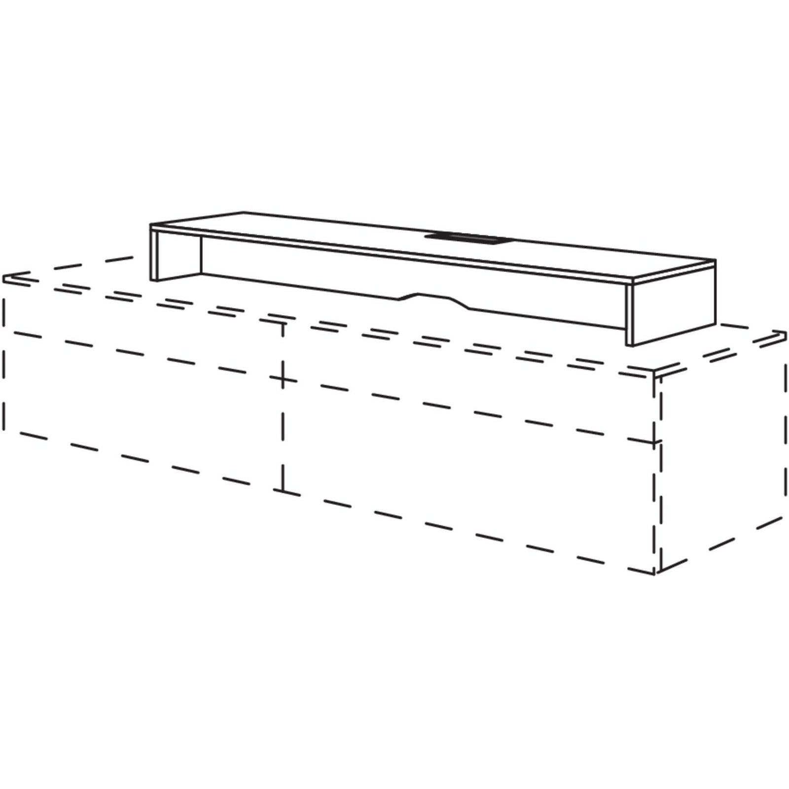 nobilia puente multimedia MEDIBRIDGE120 120 cm