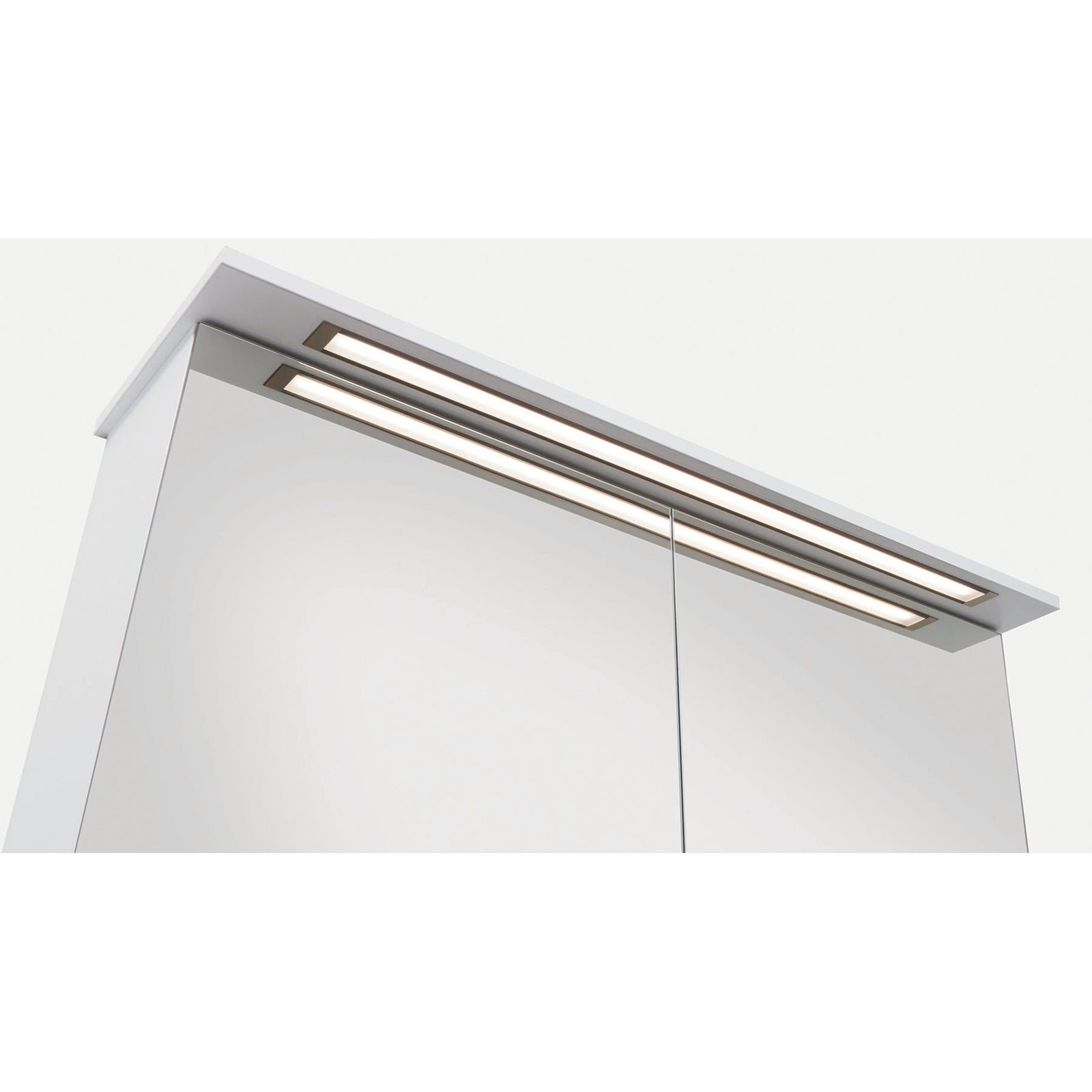 nobilia Recargo por base de cubierta para armarios con espejo WBSP* con iluminación LED Manila MP-LADB