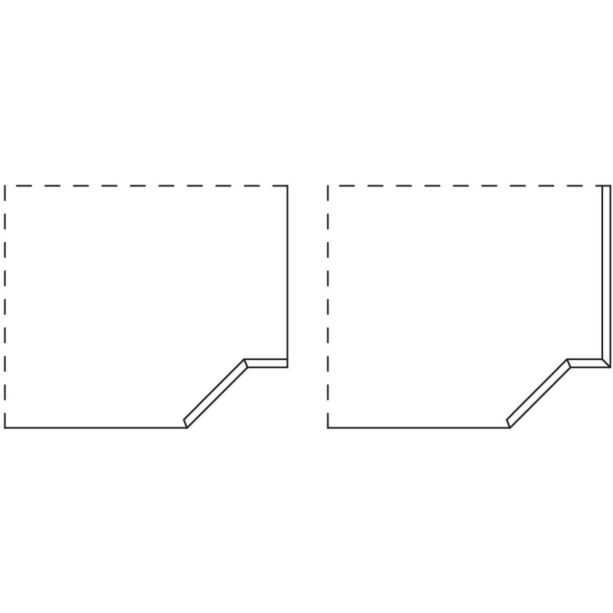Nobilia Mehrpreis für Abschrägungen- Z-Form APN-ZS 7831