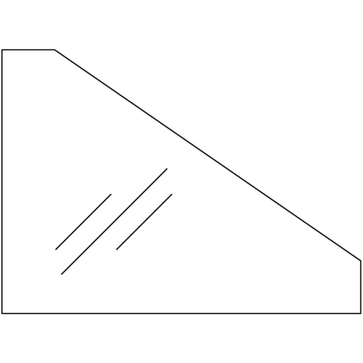 Nobilia Mehrpreis fuer Ausklinkung oder Abschraegung an NVG120 NVG-A 33901