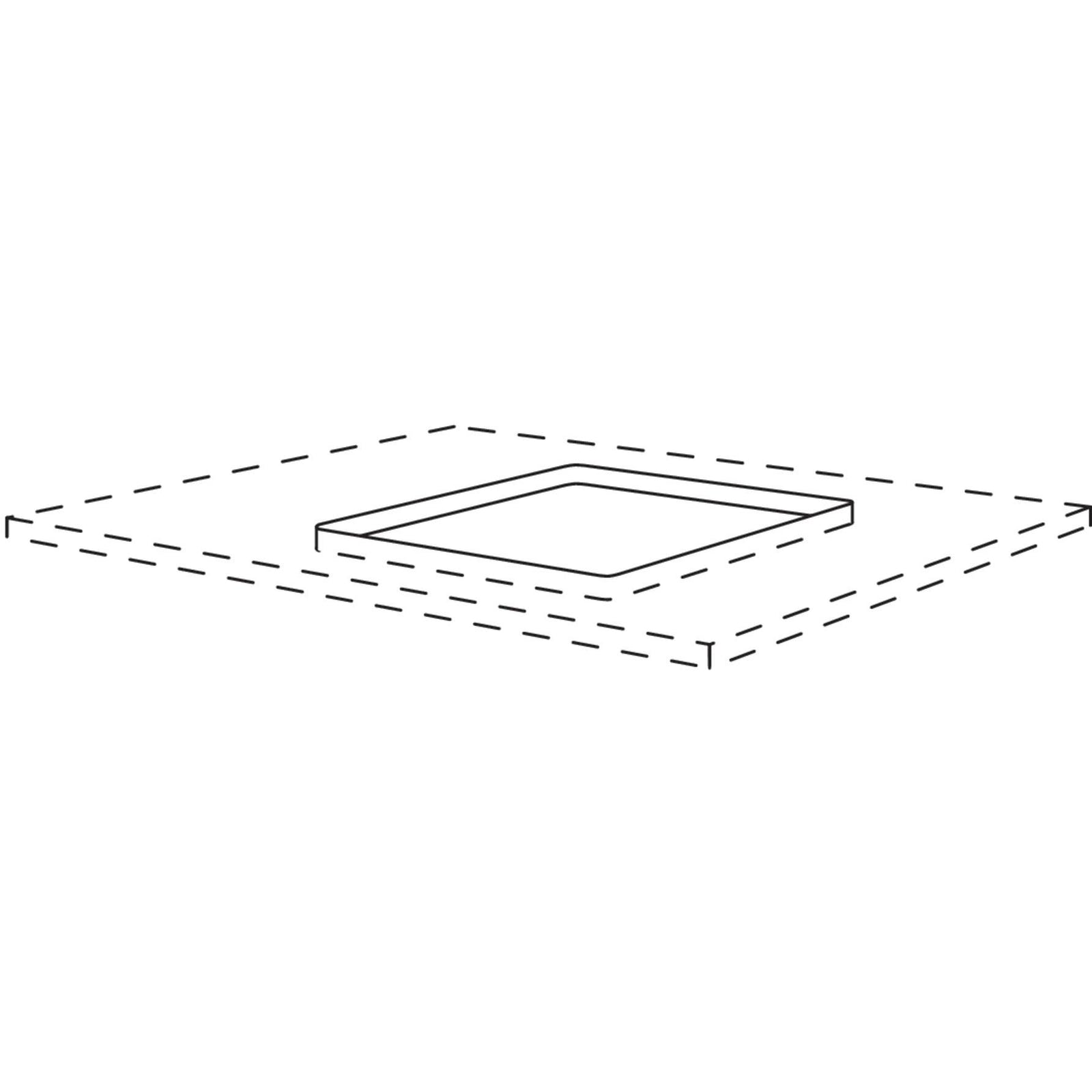 nobilia meerprijs voor uitsparingen voor opzetwastafels, stopcontacten, spoelbakken en APC-AUS60