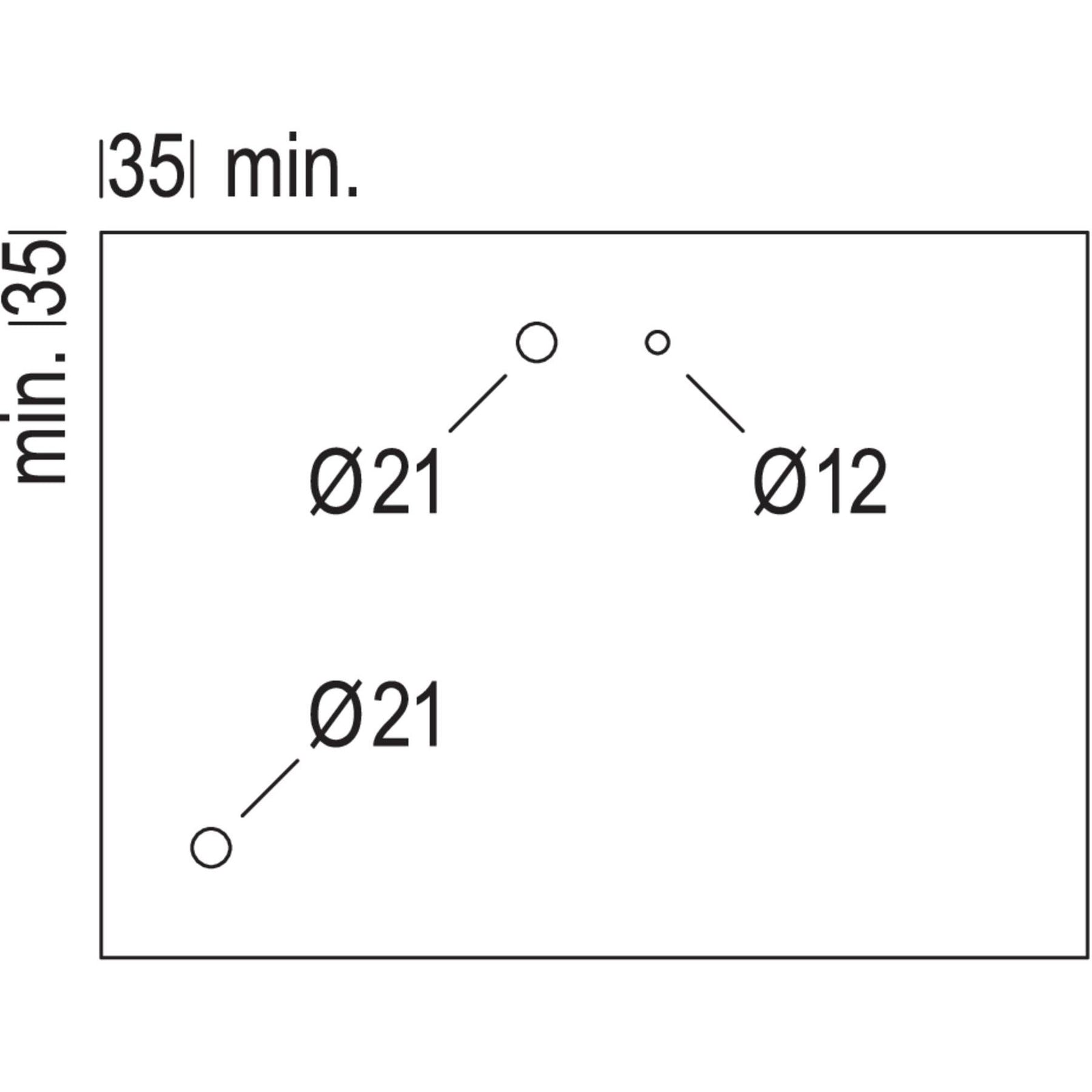 nobilia surcharge for drillings NVC-BO72